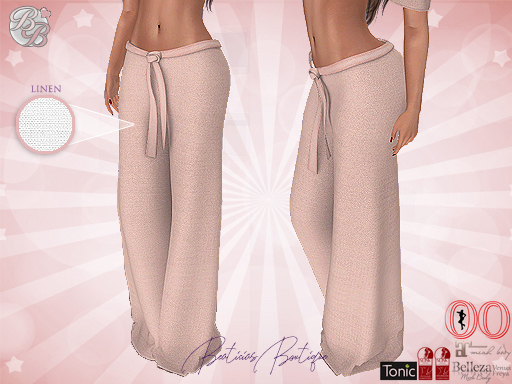 Beach Blush Linen Pants