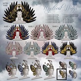 GizzA - Mystical Wings / Ear Cuffs [Golden]