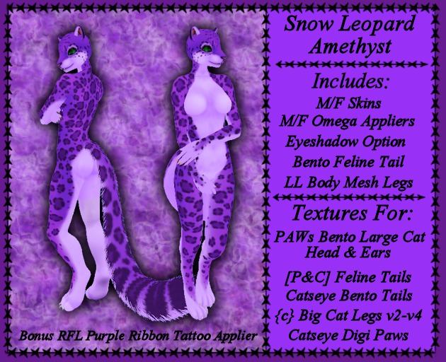 SKS Snow Leopard Amethyst Mod [boxed]