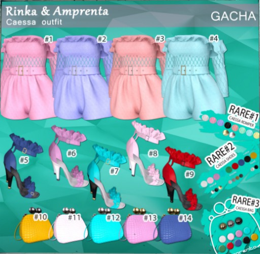 RINKA&AMPRENTA - Caessa #3 [Maitreya] RARE