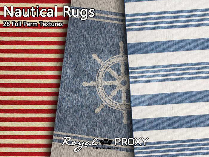 RP - Full Perm Textures - Nautical Rugs