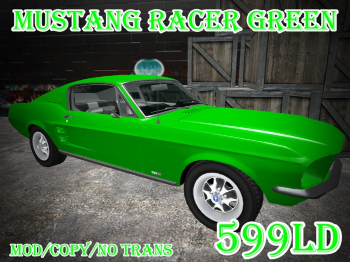 Mustang Racer Green (boxed)