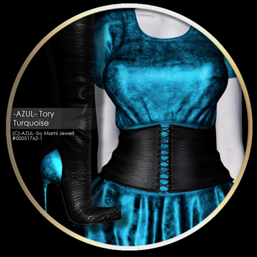 -AZUL- Tory /Turquoise