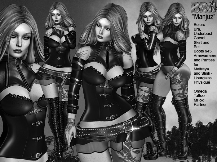 **DEMO** MANJUZ DARKNESS STYLE COMPLET OUTFIT **