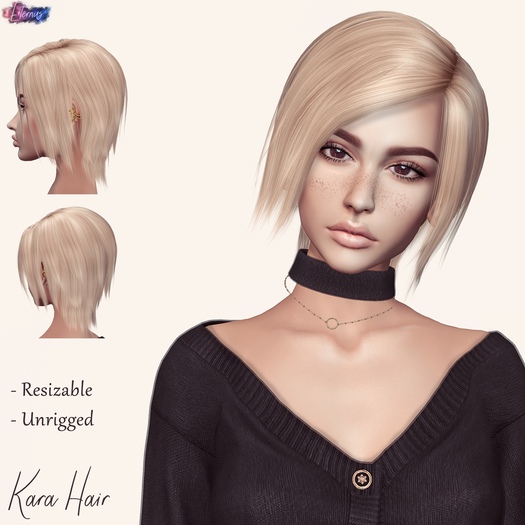 [Eternus] Kara Hair (Reds)