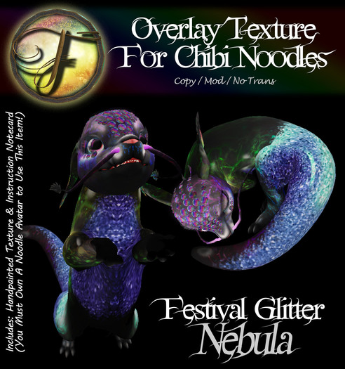 Folly - Glitter Overlay Texture for Noodles - Nebula