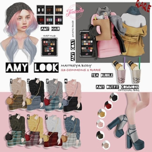 *Tentacio* Amy look shoes red