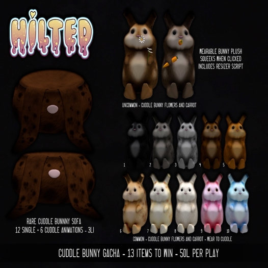 HILTED - Cuddle Bunny - 3 (Wear Me)