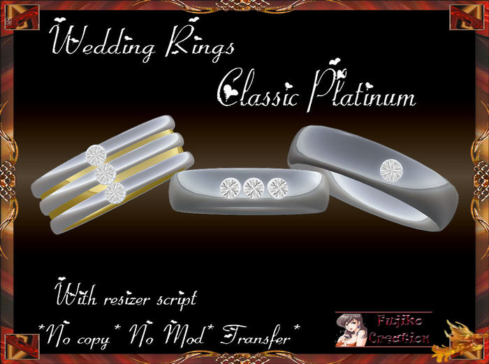Wedding Rings_Classic Platinum