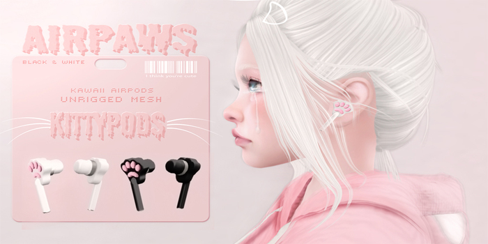 #sleepy - iKittyPods - AirPaws