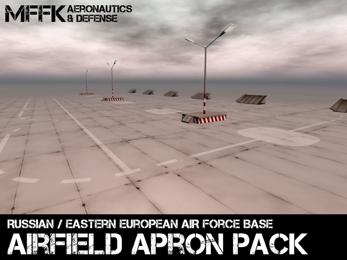 -MFFK- Russian Air Force Base Apron Pack