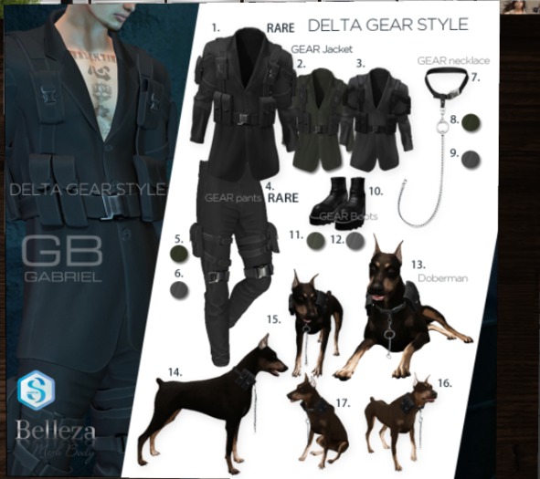 ::GB::GEAR Jacket (Signature) Gray