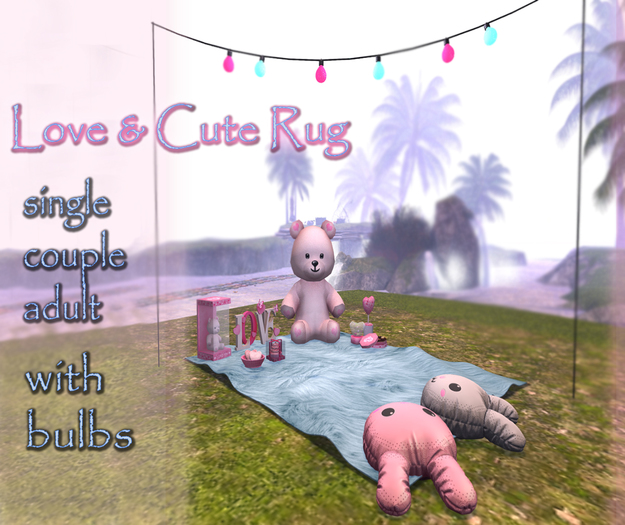 ::TD::Love&cute couple Rug  PG