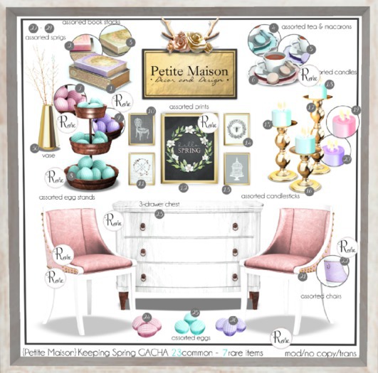 {Petite Maison} Lalique Book Stack: Green