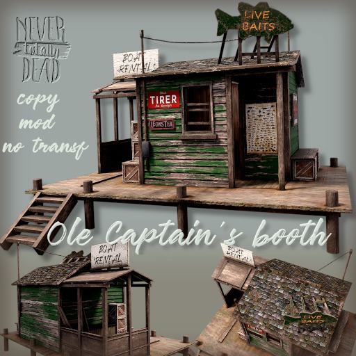 Ole Captain's booth