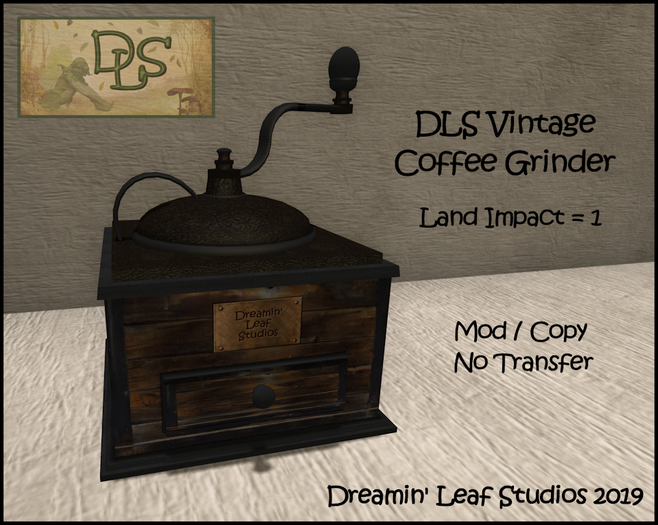 DLS Vintage Coffee Grinder