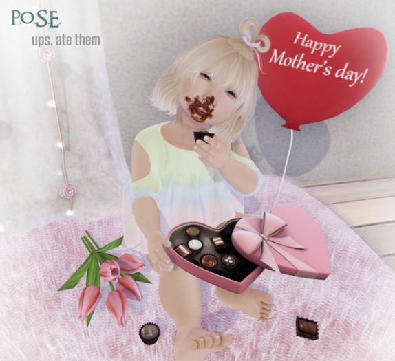 p.o.s.e. (add) ups, ate them