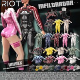 6. RIOT / Infiltrator Catsuit - Maitreya - Olive