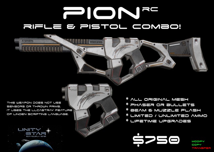 Pion Rifle Set