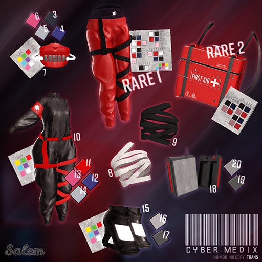 [Salem] Cyber Medix // 17 // Gray Cyber Heels