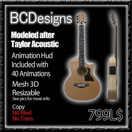 BCD 2019 Taylor  Acoustic