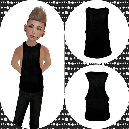 Black Tank Tweenster <<TONYS>>