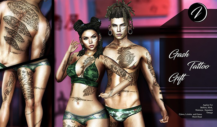 ..:: INKer ::.. Gash Tattoo Gift (Wear Me)