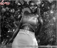 Eliavah ~ Amaranthine Blouse [DEMO] (Maitreya, Slink Hourglass, Belleza Isis & Freya)