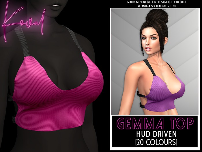 KOVAL. - Gemma top
