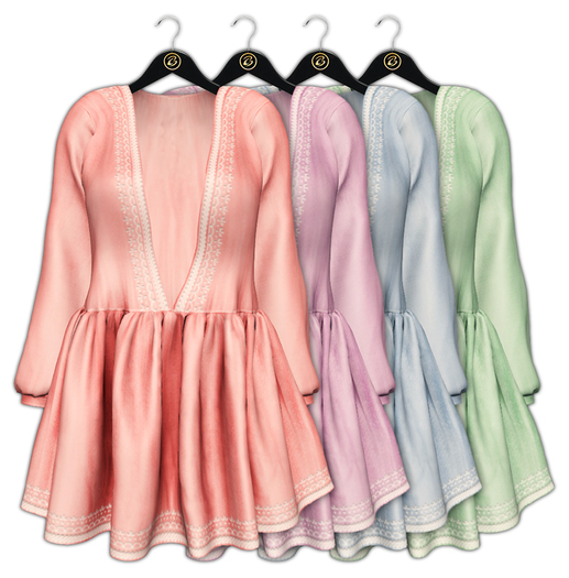 Baetik : Nkechi Dress : Pastry