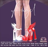 phedora ~ Angel heels ~ Maitreya Light blue