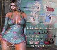 {le fil casse} Lydia Bralette Maitreya Mint Dot