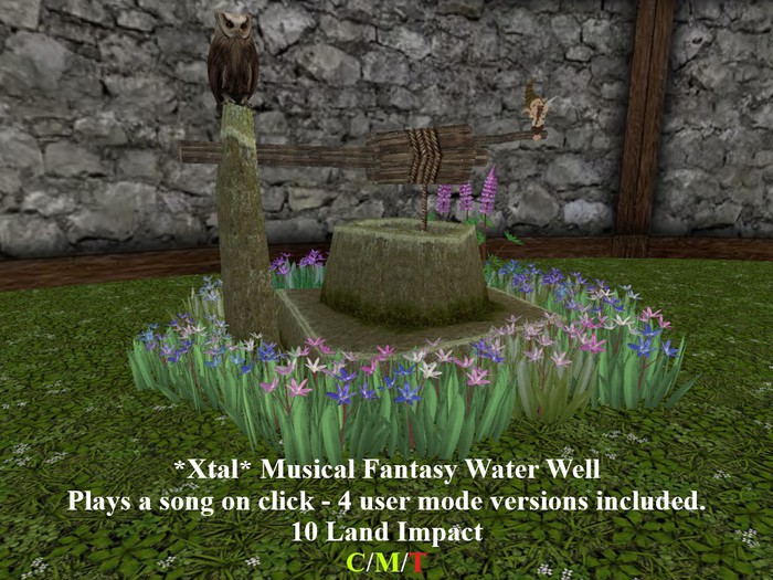 *Xtal* Musical Fantasy Water Well