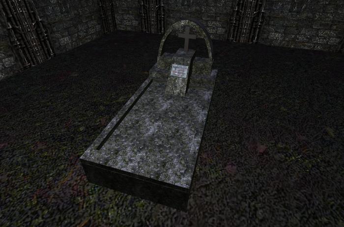 tombstone with scripted sound effects  for your cemetery