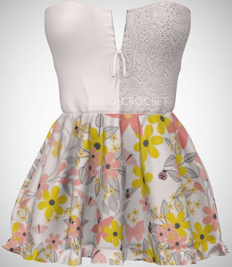 ChicModa // Charlene Dress // WHITE FLORAL