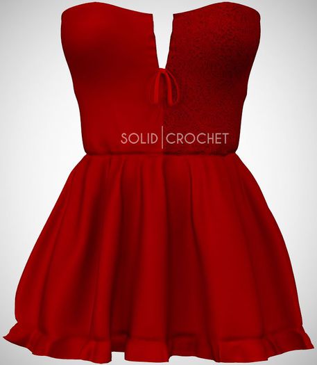 ChicModa // Charlene Dress // RED