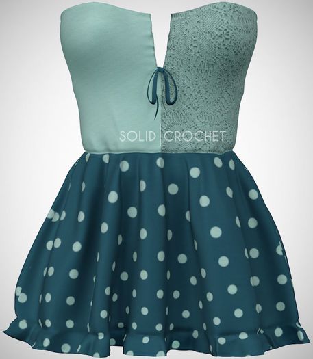 ChicModa // Charlene Dress // POLKA DOT