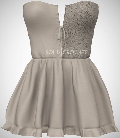 ChicModa // Charlene Dress // KHAKI