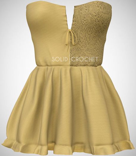 ChicModa // Charlene Dress // BUTTERCUP