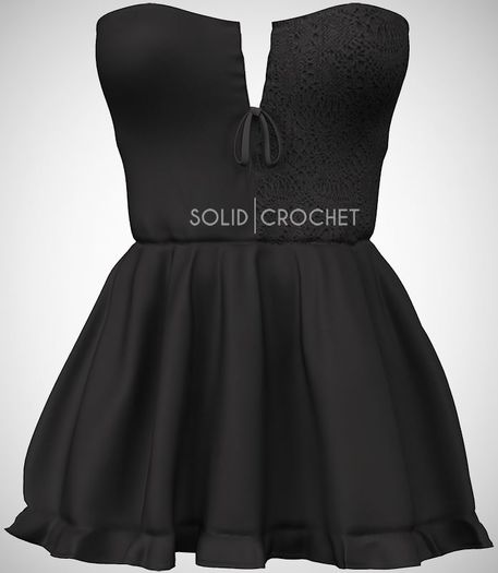 ChicModa // Charlene Dress // BLACK