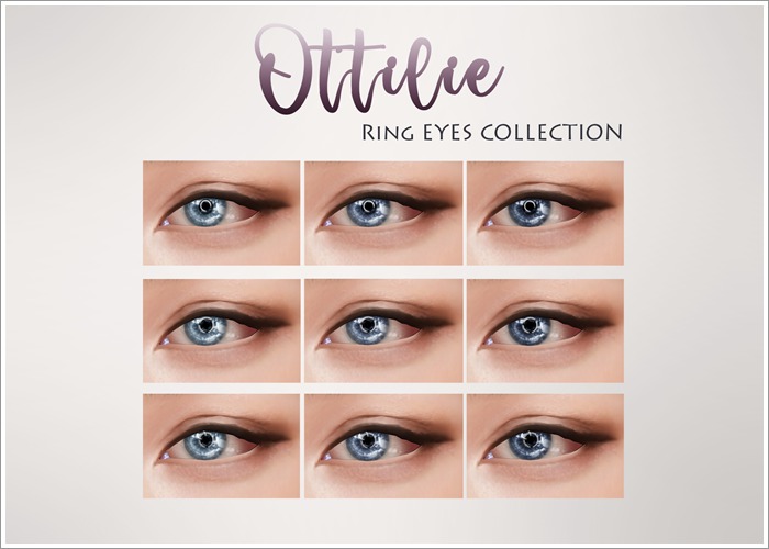 Ottilie - Ring Eyes - Blue (add&touch)