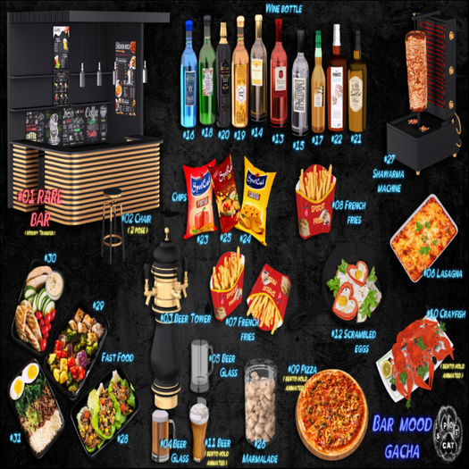 [ SpotCat ] Bar mood - BAR #01 RARE