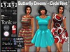 Butterfly dreams circle skirt