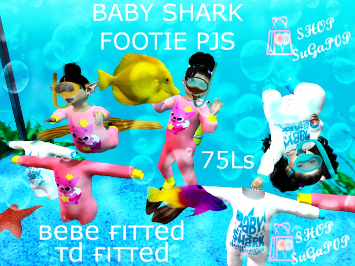 SuGaP0P Baby Shark Fox Box