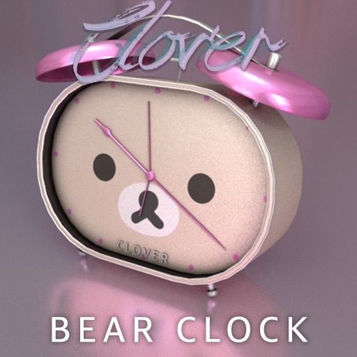 Clover - Bear clock (box)