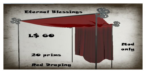 Eternal Blessings Red Draping
