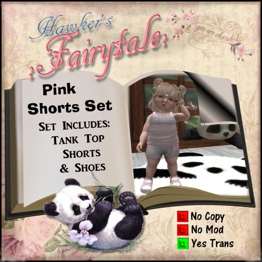 ~HF~ Pink Shorts Set - TD Fitted