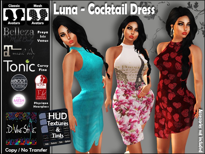 :: D!vine Style :: Luna - Cocktail Dress (DEMO)