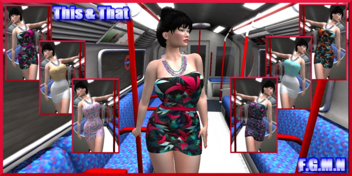 F.G.M.N/This & That Dress & Necklace