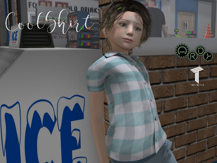 Ardy Cool Shirt Minty Plaid